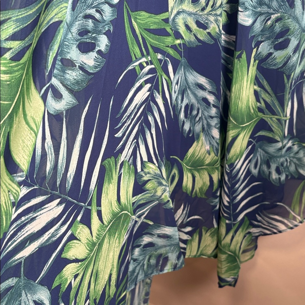 Rabbit Rabbit Rabbit Blue and Green Patterned Dress - Picture 9 of 15